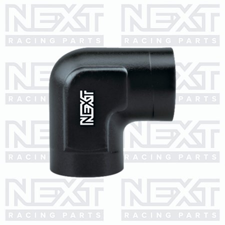 Adaptador 90º Fêmea para Fêmea NPT 3/8"
