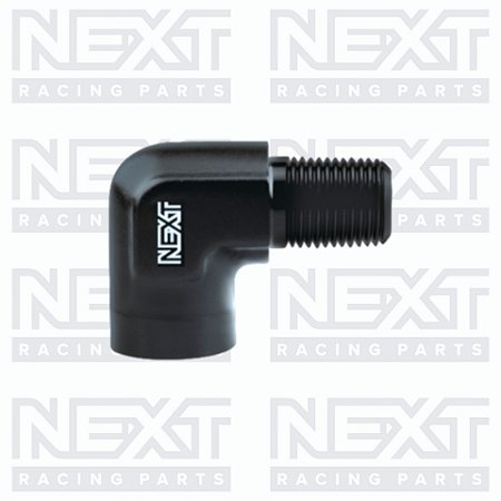 Adaptador 90º Fêmea para Macho NPT 3/8"