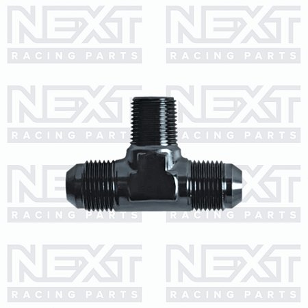 Divisor em T Entrada 1/4" NPT e Saídas Macho Cônico AN6