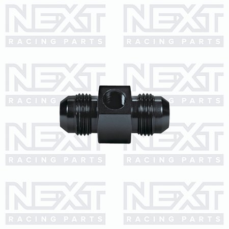 Adaptador União Macho Cônico AN4 com Saída para Sensor 1/8" NPT