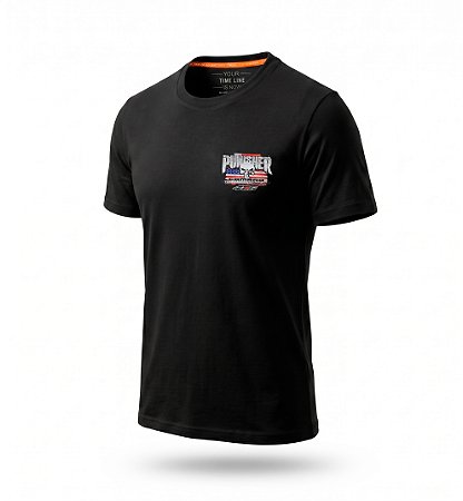 Camiseta Masculina JUSTICEIRO - Tam. G - Preta