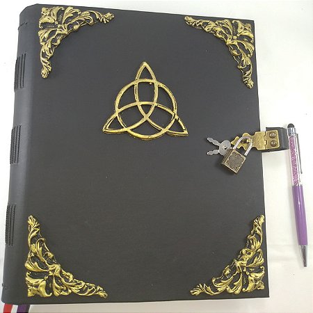 Diário com Triskle grande cod.480