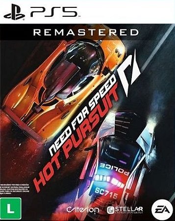 Need For Speed Hot Pursuit Remasterizado Ps5 Psn Digital