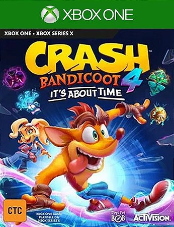 Crash Bandicoot 4 It's About Time Xbox One e Xbox Series X|S Mídia Digital