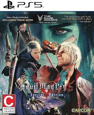 Devil May Cry 5 Special Edition Ps5 Mídia Digital Psn