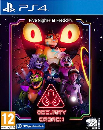 Five Nights At Freddy's Security Breach Ps4 Psn Mídia Digital Psn