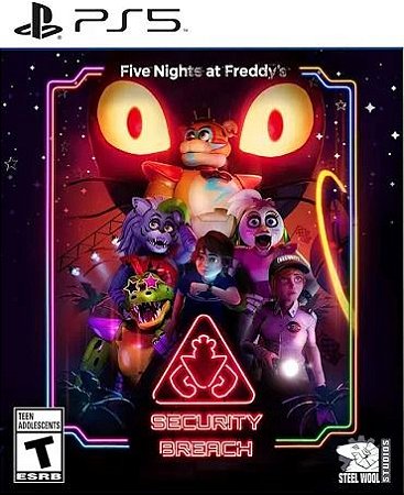 Five Nights At Freddy's Security Breach Ps5 Psn Mídia Digital Psn