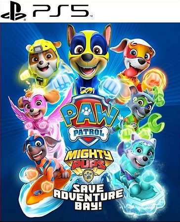 A Patrulha Canina Os Cachorrinhos Poderosos Salvam A Baía Da Aventura Ps5 Psn Mídia Digital