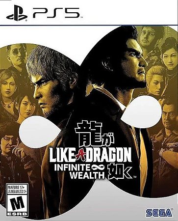 Like a Dragon Infinite Wealth Ps5 Mídia Digital Psn