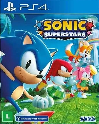 SONIC SUPERSTARS Ps4 Mídia Digital Psn