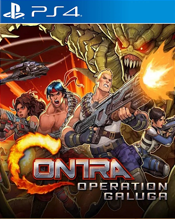 Contra Operation Galuga Ps4 Mídia Digital Psn