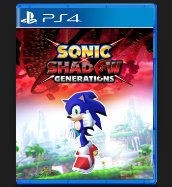 SONIC X SHADOW GENERATIONS PS4 Mídia Digital