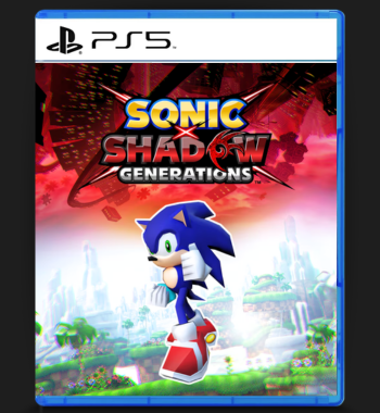 SONIC X SHADOW GENERATIONS PS5 Mídia Digital