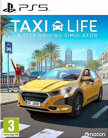 Taxi Life: A City Driving Simulator Ps5 Mídia Digital Psn