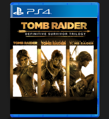 Tomb Raider: Definitive Survivor Trilogy PS4 midia digital