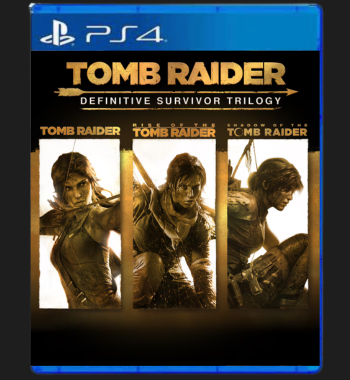 Tomb Raider: Definitive Survivor Trilogy PS4 midia digital
