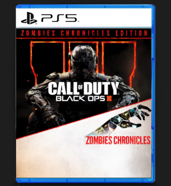 Call of Duty: Black Ops III Edição Zombies Chronicles PS5 midia digital