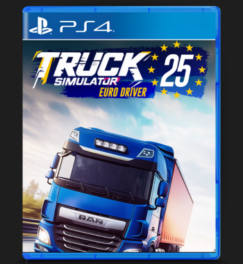 Truck Simulator 25: Euro Driver PS4 MIDIA DIGITAL
