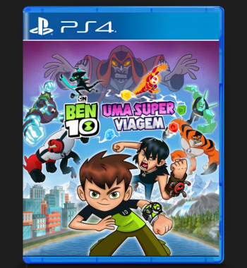 Ben 10: Uma super viagem PS4 MIDIA DIGITAL