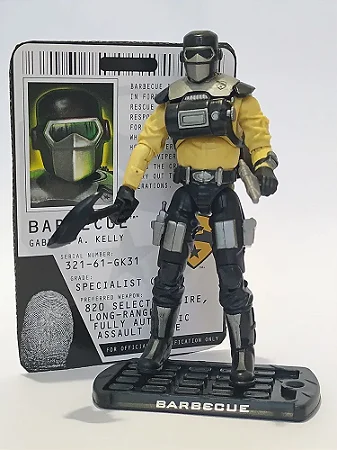 Barbecue - G.i.joe Modern #3010