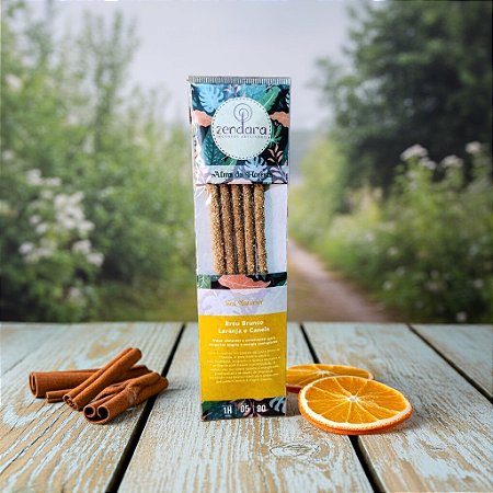 Incenso de Breu Branco, Laranja e Canela | Sol Interior