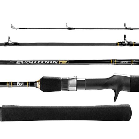 Vara p/ Carretilha Marine Evolution EVG-C601MM 6'0" (1,83m) 17 Lbs Ação Média