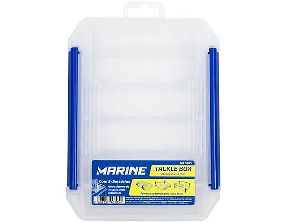 Estojo Marine Sports Tackle Box MTB205 205 X 155 X 35mm