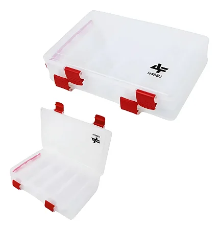 Caixa De Acessórios De Pesca Albatroz Fishing H488u Vermelho 26x16x6 Cm