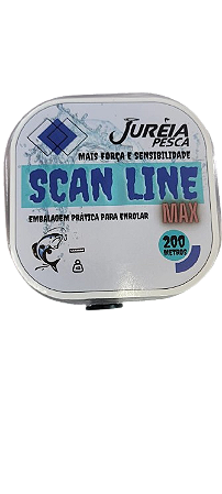 Linha Monofilamento Scan Line Max 0,40 e 0,37 200mt - Juréia Pesca