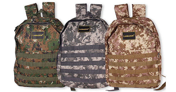 Mochila Lamazon 1004-XL (ideal para pesca e atividades ao ar livre) 15*35*55 Cm