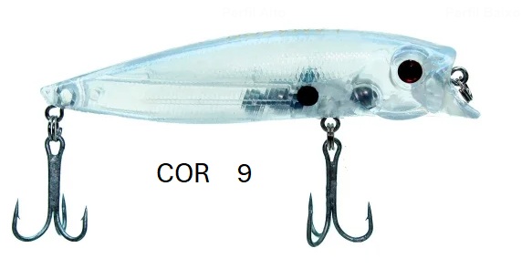 Isca Artificial Lamazon Tucunaré 77 - 7,7cm 7,0g Meia agua