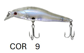 Isca Artificial Lamazon Dourado 80 - 8,0cm 10,0g Meia agua