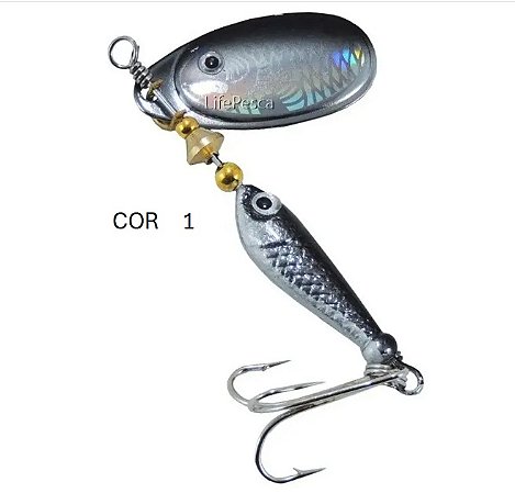 Isca Artificial Lamazon Spinner Peixinho 7g