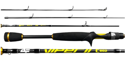 Vara para carretilha Albatroz Viper II C602 6'0" (1,83m) 20lbs Ação rápida