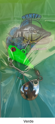 Isca Artificial Lirinha 15g - Hunter Jig - Cores variadas