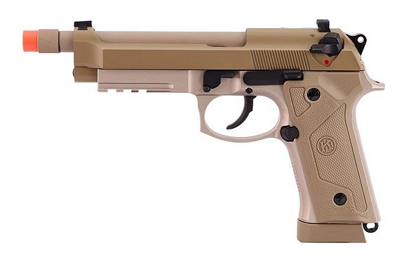 PISTOLA KROWN LAND SRC CO2 4,5MM KL-9 A3 BLOWBACK BEGE