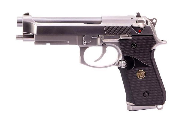 PISTOLA WE CO2 4,5MM M9A1 PRATA