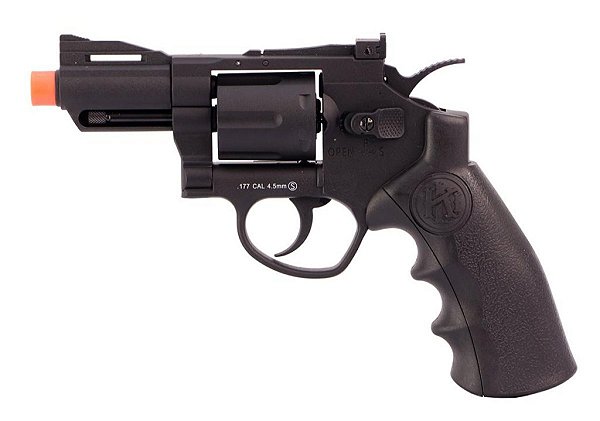 REVÓLVER SRC 4,5MM CO2 HERC AIRSOFT 2,5" PRETO