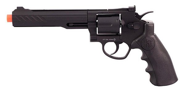 REVÓLVER SRC 4,5MM CO2 HERC AIRSOFT 6" PRETO