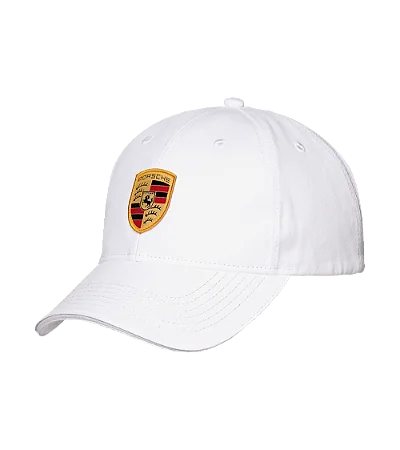 Boné emblema Porsche - Branco