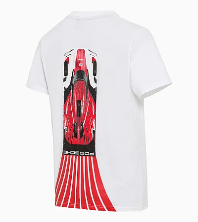 T-shirt unissex branca – Porsche Penske Motorsport