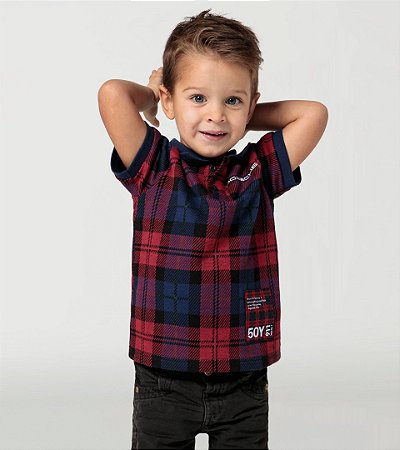 Camisa polo infantil – Turbo No. 1
