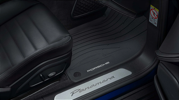 Tapete de Borracha Panamera (G3) - PRETO