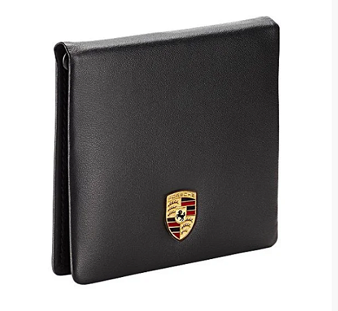 Carteira de couro, coleção Porsche Essencial