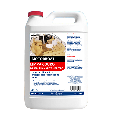 LIMPA COURO DESENGRAXANTE NEUTRO NÁUTICO 5l