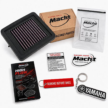 Filtro De Ar Esportivo Lavavel Yamaha Mt03 2016 A 2026