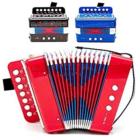 Sanfona Infantil 3 Baixos Acordeon Mini Gaita Profissional