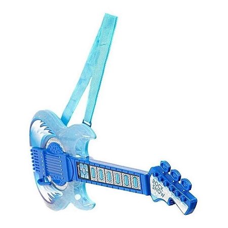 Kit Microfone Guitarra Infantil Rock Star Amplificador
