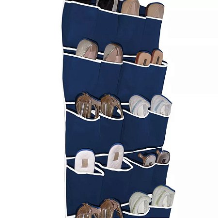 Sapateira de Porta Parede 8 e 10 Pares de Sapato Tênis TNT Resistente