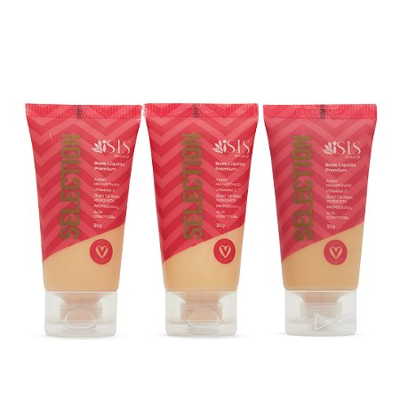 Base Líquida Premiun Selection Cor 13 a 15 Isis Make Up 30g Cor:725545014